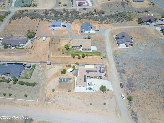 aerial overview of property's location featuring a desert landscape