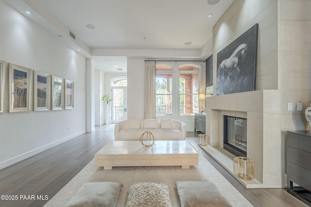 view of living room