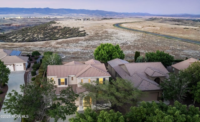 1891 N Tin Strap Trl, Prescott Valley, AZ 86314 - drone / aerial view of a mountain backdrop