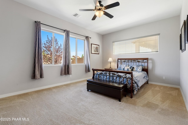 6286 E Livingston Loop, Prescott Valley, AZ 86314 - bedroom featuring carpet flooring and ceiling fan