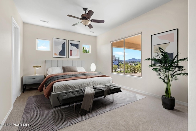 1032 Vantage Point Cir, Prescott, AZ 86301 - bedroom featuring carpet floors, multiple windows, and baseboards