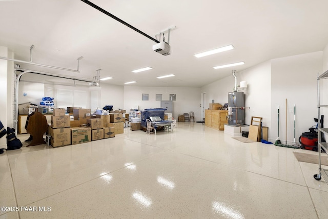1032 Vantage Point Cir, Prescott, AZ 86301 - garage with a garage door opener and water heater