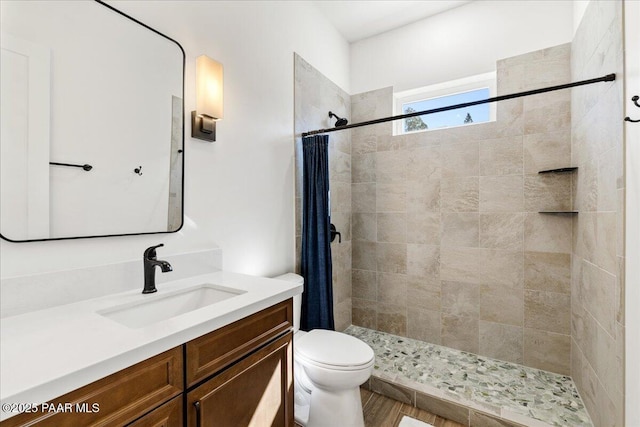 749 S Montezuma St, Prescott, AZ 86303 - full bathroom with vanity and a tile shower