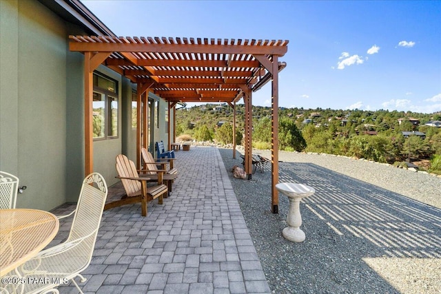 749 S Montezuma St, Prescott, AZ 86303 - view of patio / terrace with a pergola