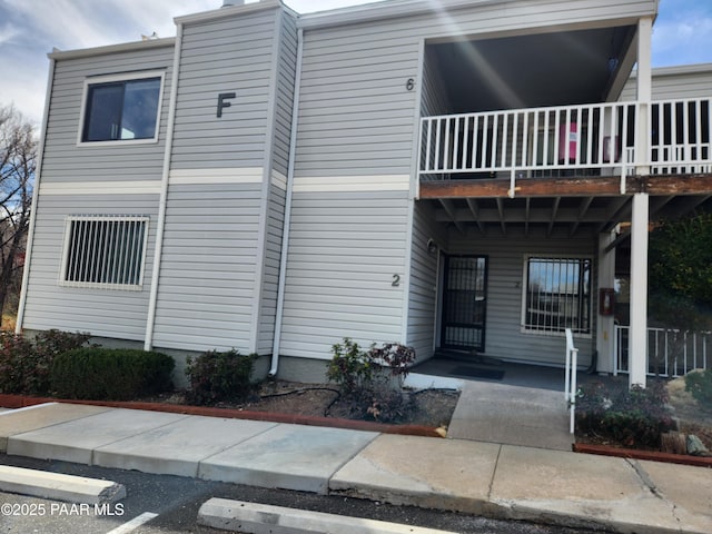 333 W Leroux St Unit F2, Prescott, AZ 86303 - exterior space featuring a balcony