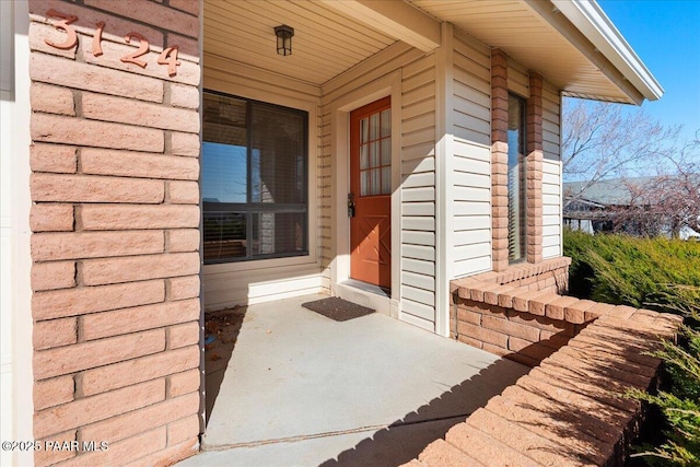 view of entrance to property