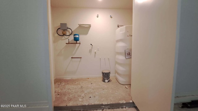 2485 Dillon Blvd, Chino Valley, AZ 86323 - bathroom with baseboards and water heater