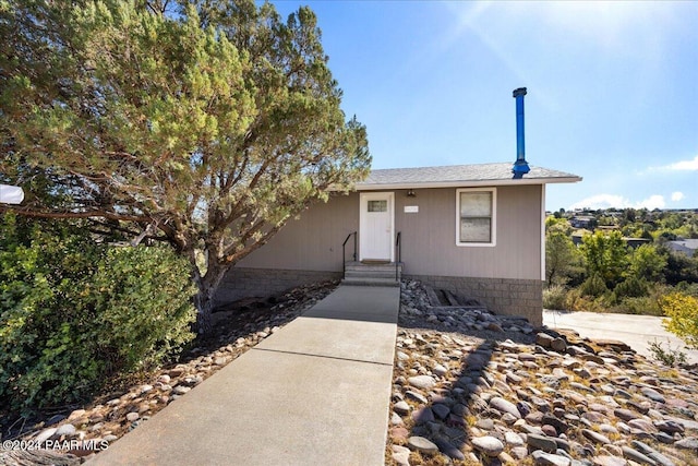 view of ranch-style house