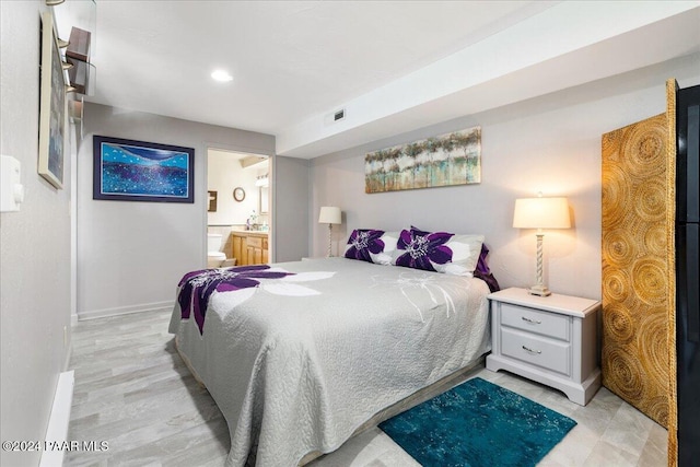 1568 W Thumb Butte Rd, Prescott, AZ 86305 - bedroom with baseboards and ensuite bathroom