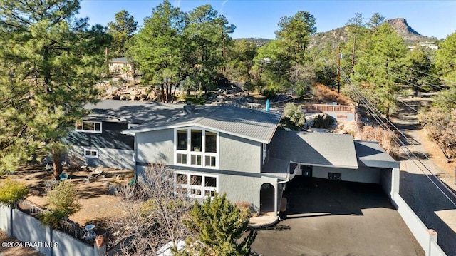 1568 W Thumb Butte Rd, Prescott, AZ 86305 - aerial view of property and surrounding area