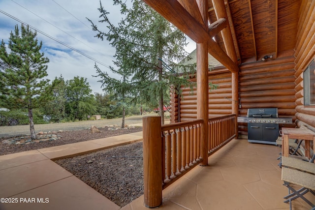 1070 Quiet Pines Ln, Prescott, AZ 86303 - view of patio / terrace with grilling area