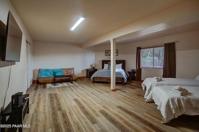 1070 Quiet Pines Ln, Prescott, AZ 86303 - bedroom with light wood-style floors