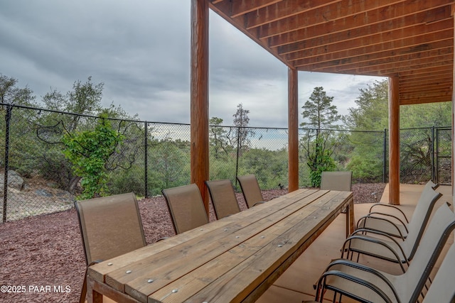 1070 Quiet Pines Ln, Prescott, AZ 86303 - view of patio / terrace featuring outdoor dining area