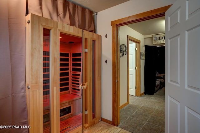 1070 Quiet Pines Ln, Prescott, AZ 86303 - relaxing sauna / steam room featuring tile patterned flooring and baseboards