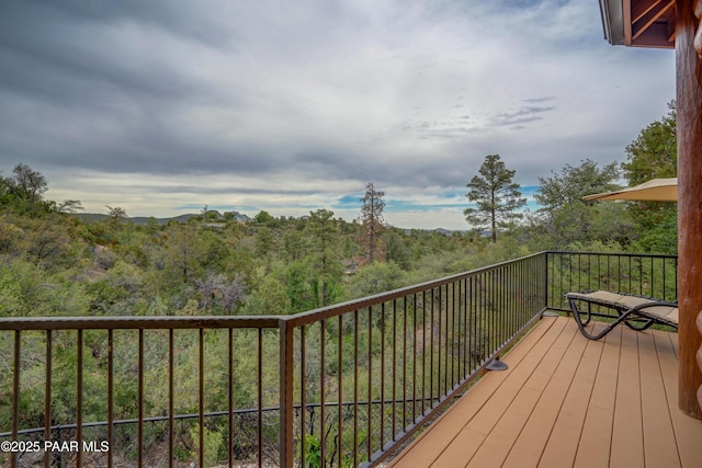 1070 Quiet Pines Ln, Prescott, AZ 86303 - view of deck