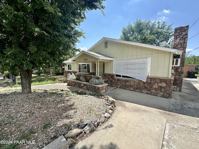 view of ranch-style house