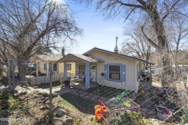 view of bungalow