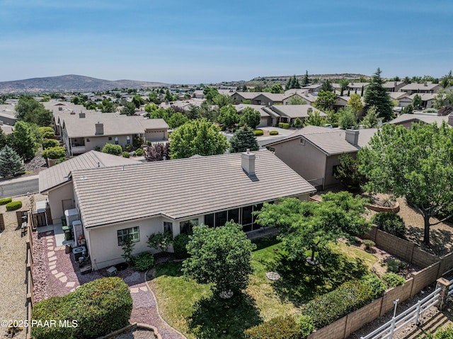 3096 Adobe Springs Dr, Prescott, AZ 86301 - aerial view of residential area featuring mountains