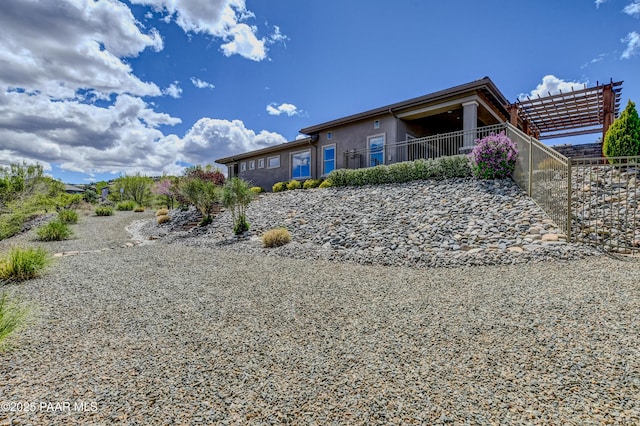 892 Canyon Breeze Ct, Prescott, AZ 86303 - view of front of property with stucco siding