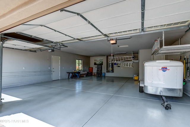 892 Canyon Breeze Ct, Prescott, AZ 86303 - garage with gas water heater and a garage door opener