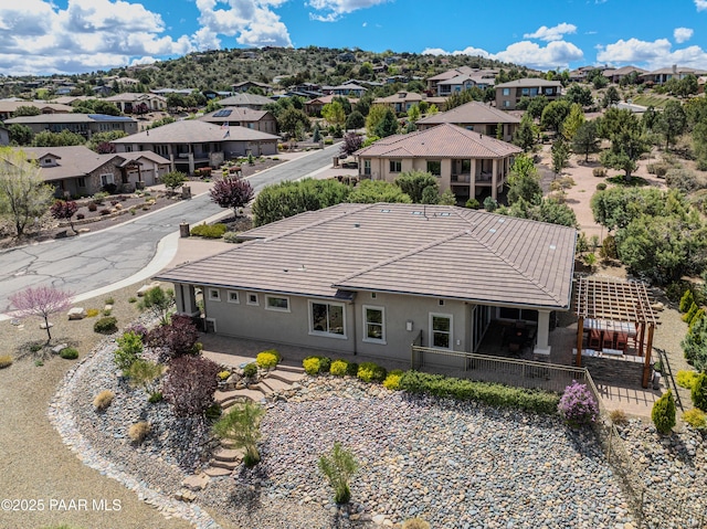 892 Canyon Breeze Ct, Prescott, AZ 86303 - birds eye view of property with a residential view