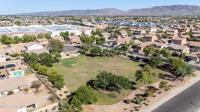 3713 W Nancy Ln, Phoenix, AZ 85041 - aerial overview of property's location featuring nearby suburban area and a mountainous background