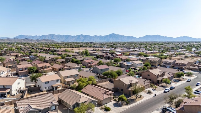 3713 W Nancy Ln, Phoenix, AZ 85041 - aerial view of residential area featuring a mountain backdrop