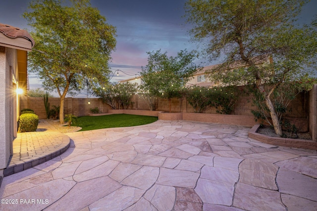 3713 W Nancy Ln, Phoenix, AZ 85041 - fenced backyard featuring a patio
