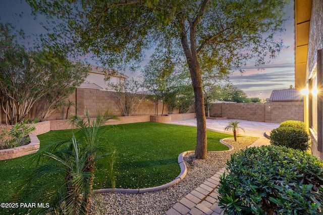 3713 W Nancy Ln, Phoenix, AZ 85041 - fenced backyard with a patio