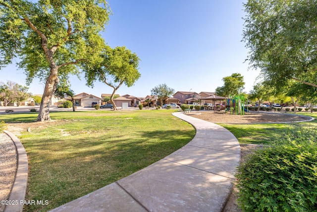 3713 W Nancy Ln, Phoenix, AZ 85041 - view of property's community featuring a yard and a residential view