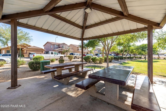 3713 W Nancy Ln, Phoenix, AZ 85041 - view of patio with a residential view