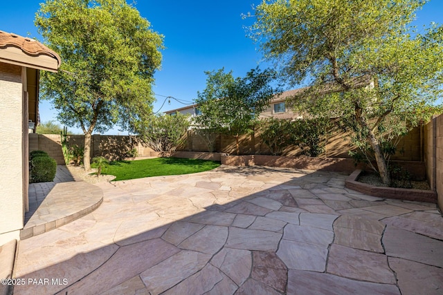 3713 W Nancy Ln, Phoenix, AZ 85041 - fenced backyard featuring a patio