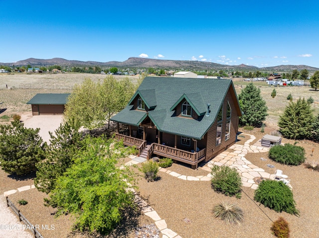 1740 W Bumblebee Rd, Chino Valley, AZ 86323 - aerial view of property and surrounding area with mountains