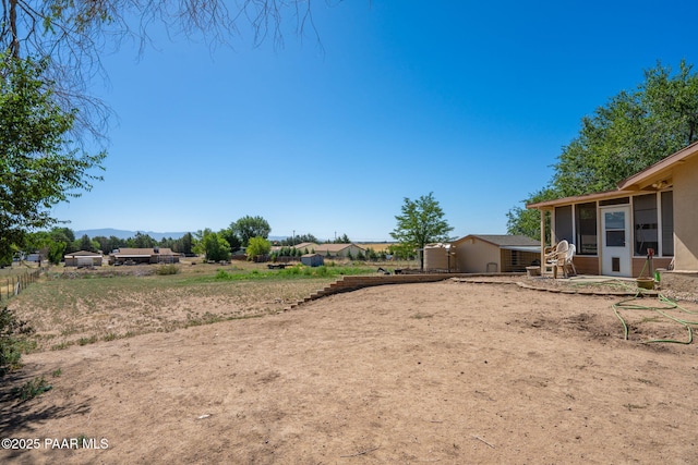 2049 N Maricopa St, Chino Valley, AZ 86323 - view of yard with a sunroom
