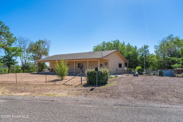 2049 N Maricopa St, Chino Valley, AZ 86323 - view of front of property with stucco siding