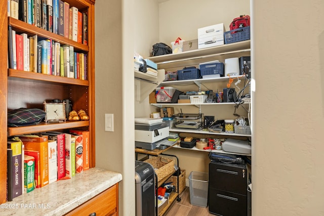 view of pantry