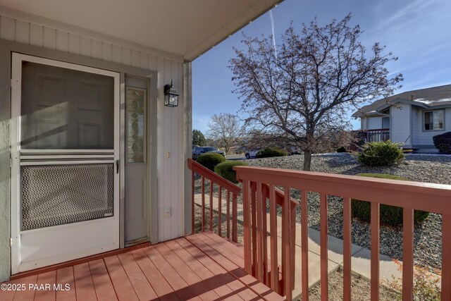 3160 Cascades Dr Unit 16H, Prescott, AZ 86301 - view of wooden deck
