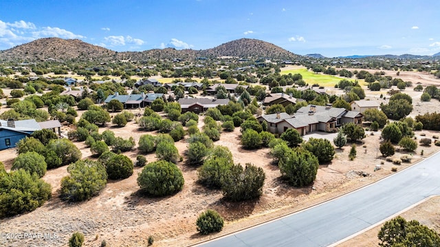 mountain view featuring a residential view