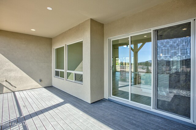 12265 N Petra Cir, Prescott, AZ 86305 - view of wooden deck