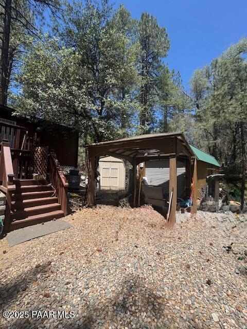 1696 W Linger Ln, Prescott, AZ 86303 - view of property exterior with an outdoor structure