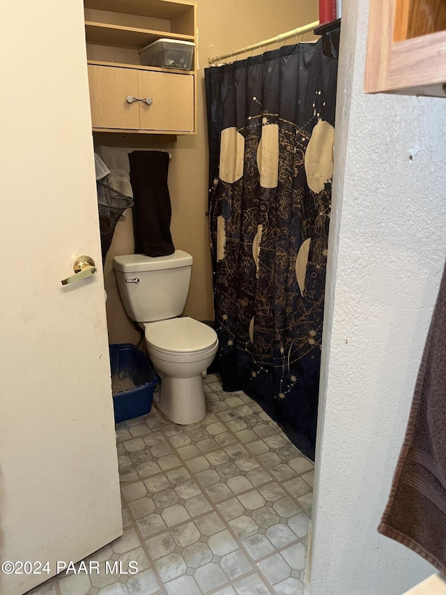 bathroom with toilet