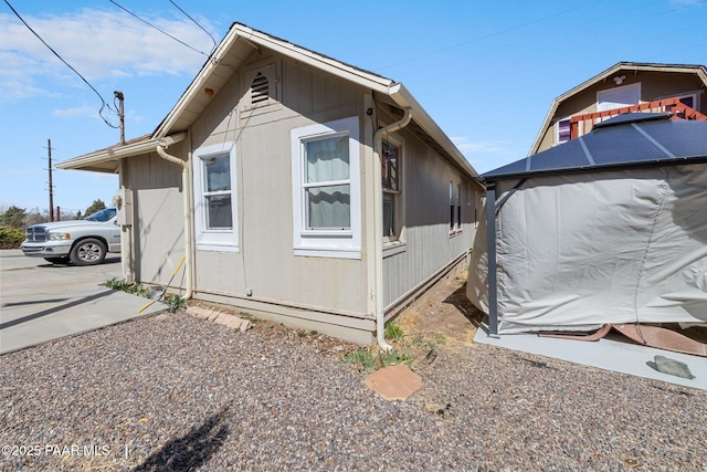 view of property exterior