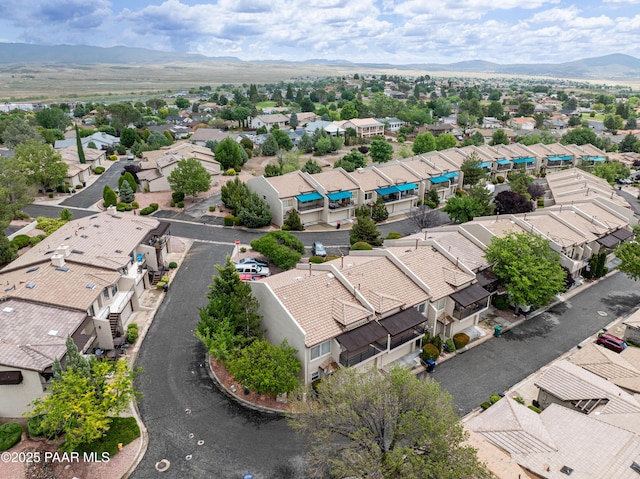 1017 N Fairway Dr, Dewey-Humboldt, AZ 86327 - aerial view of residential area with a mountainous background