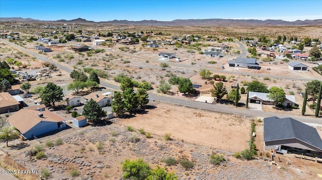 20249 E Prickly Pear Dr, Mayer, AZ 86333 - aerial perspective of suburban area featuring a mountainous background