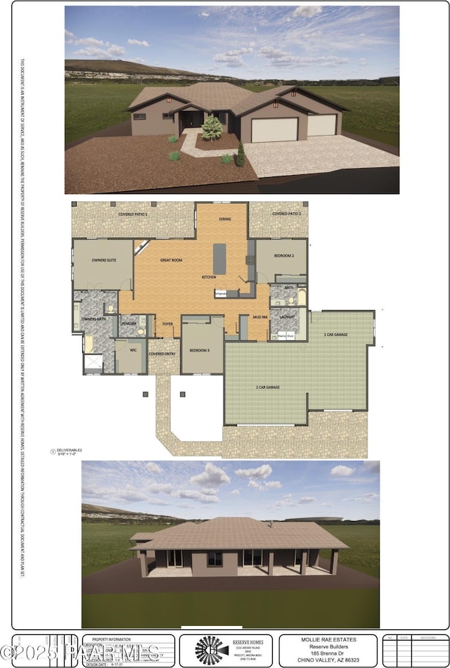 218 Brenna Dr, Chino Valley, AZ 86323 - floor plan / room layout