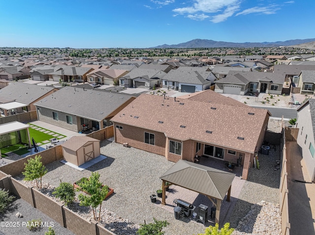 6166 E Walden Way, Prescott Valley, AZ 86314 - aerial perspective of suburban area with mountains