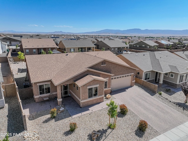 6166 E Walden Way, Prescott Valley, AZ 86314 - aerial perspective of suburban area with a mountain backdrop