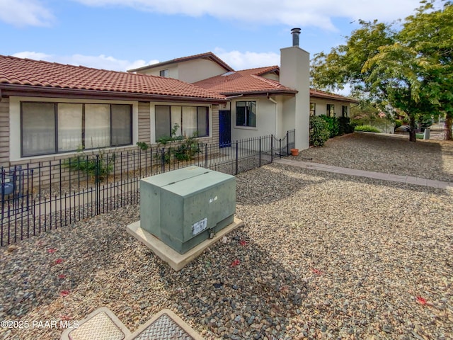 410 Apache Plume Trl, Prescott, AZ 86301 - view of front of property with a tile roof and a chimney