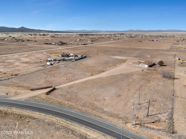 3125 W Big Chino Rd, Paulden, AZ 86334 - aerial view of sparsely populated area with mountains and a desert landscape