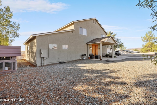 view of back of house